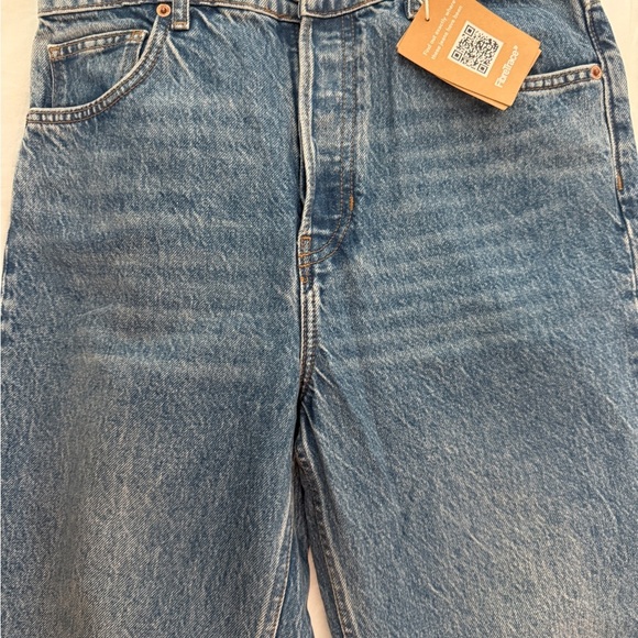 Reformation Light Blue Denim Jeans - Picture 2 of 7